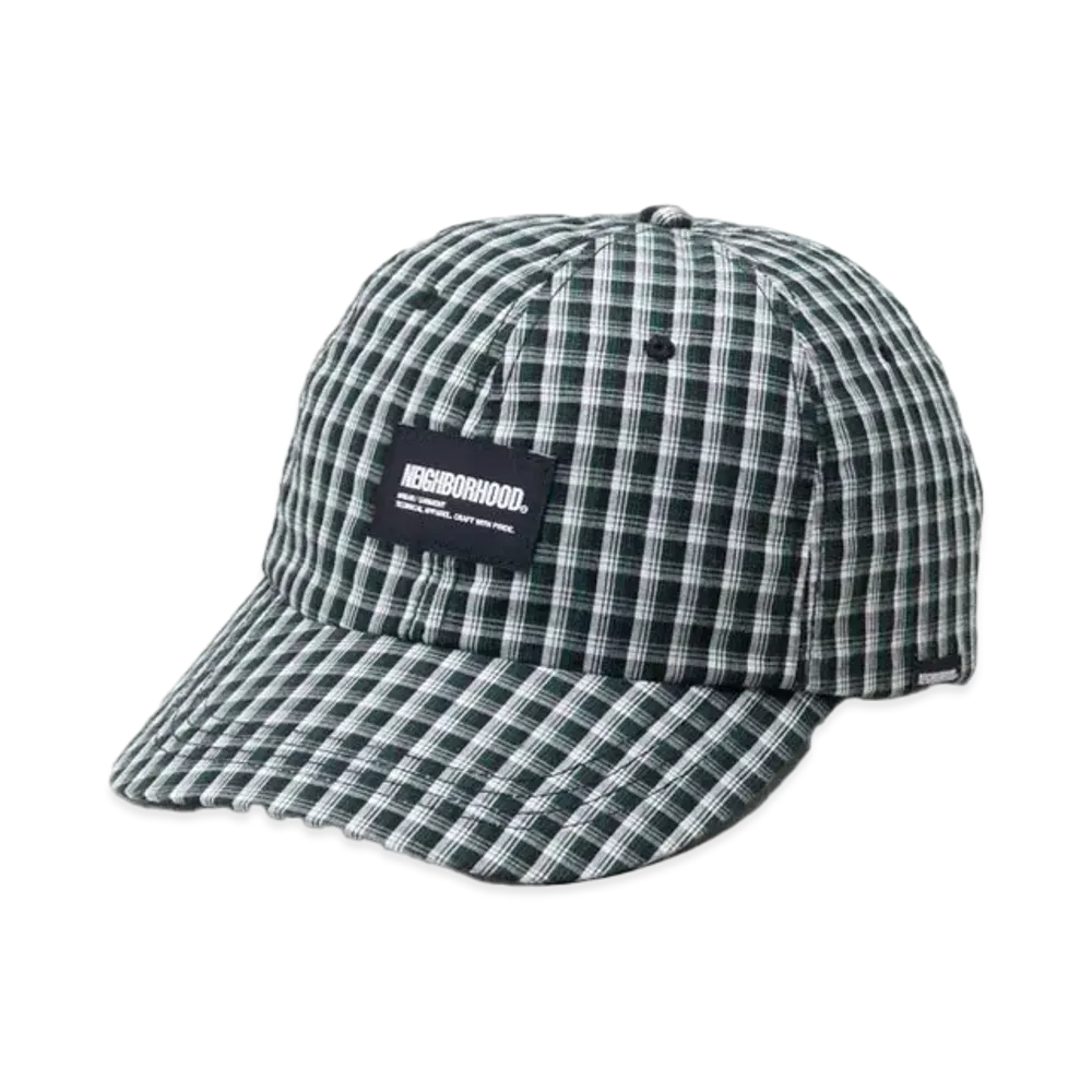 NEIGHBORHOOD Gingham Hombre Check Dad Cap "Green"