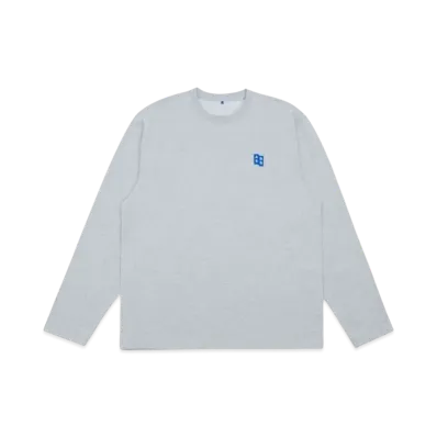 ADERERROR Tag LS T-Shirt 01 "Grey"