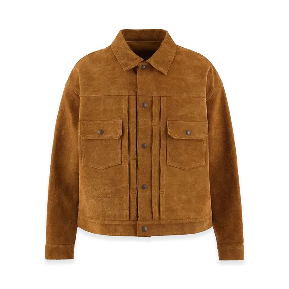 Saint Mxxxxxx x BerBerJin BBJ Suede Shirt "Beige"