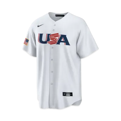MLB x Nike Replica Uniform 23 USA WHT 20 Pete Alonso "White"