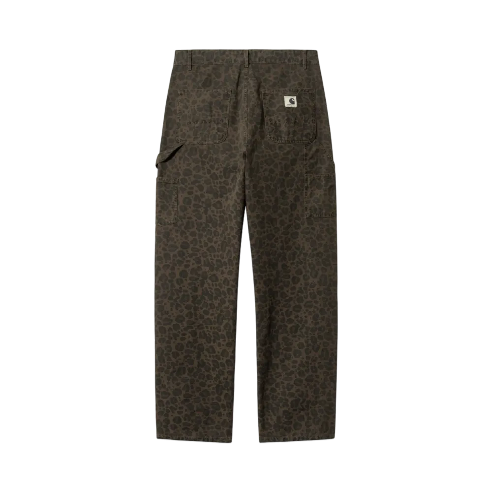 Carhartt WIP W' Leo Pierce Pant Straight "Camo Leo Tamarind/Office Green"