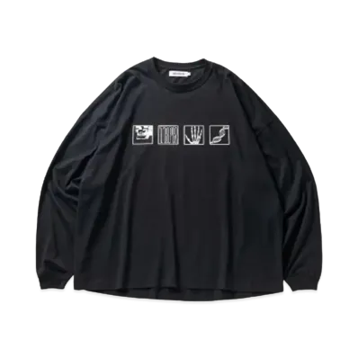 TIGHTBOOTH Evolution Long Sleeve T-shirt "Black"