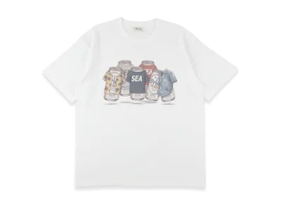 WIND AND SEA x ORION BEER Can Art Tee S/S "White"
