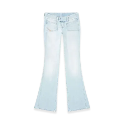 Diesel Bootcut Jeans D-Hush 09m11 "Light Blue"
