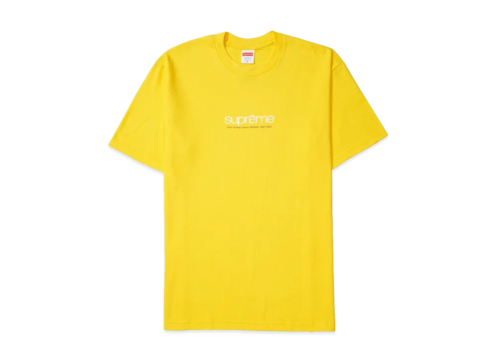 Supreme Five Boroughs Tee "Yellow"