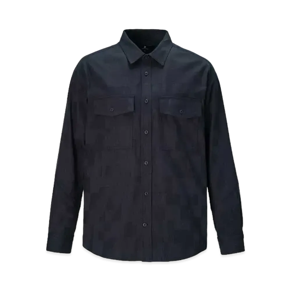 ANREALAGE AZ Chino Shirt "Navy"