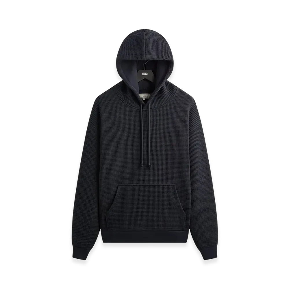 Kith &Kin Check Jersey Nelson Hoodie "Aphotic"