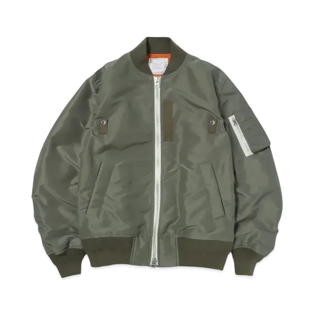 sacai Nylon Twill Blouson "Khaki"