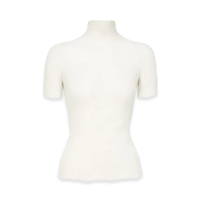 ISSEY MIYAKE Chiffon Twist BK/WT-56 "White"