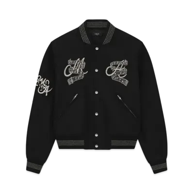 AMIRI Hollywood Music Club Bomber "Black"