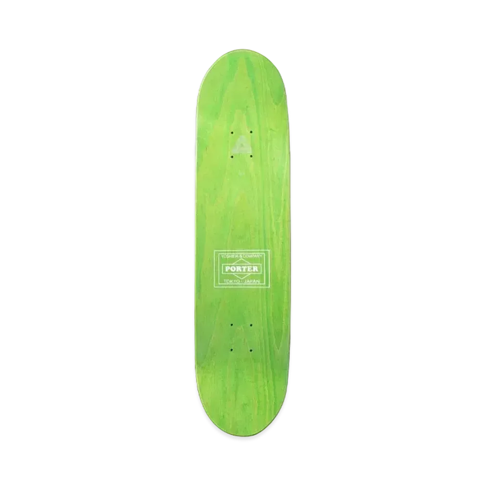PALACE x PORTER YOSHIDA Skateboard Deck "Olive/Green"