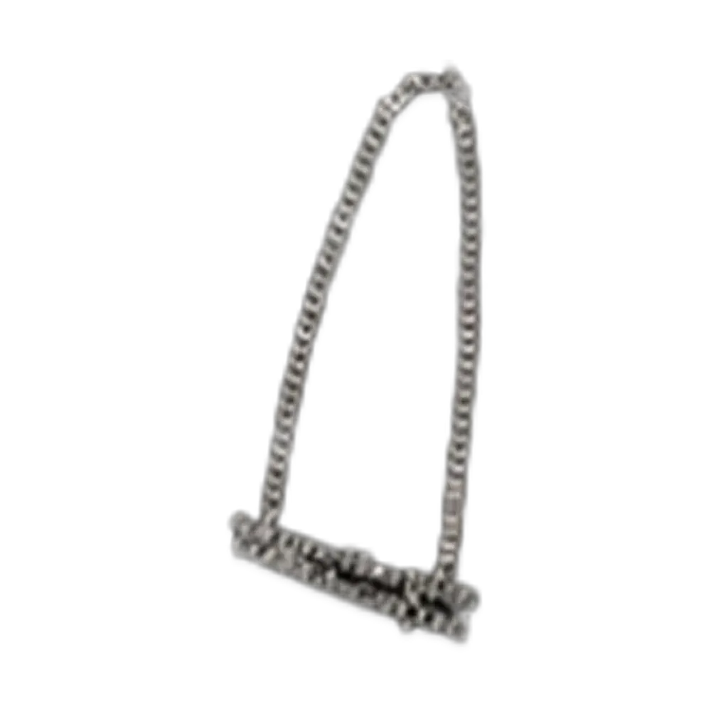 Comme des Garcons CDG Staff Logo Necklace "Silver"