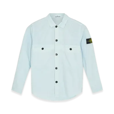 Stone Island 110WN T.CO+OLD Overshirt - 21SS "Sky Blue"
