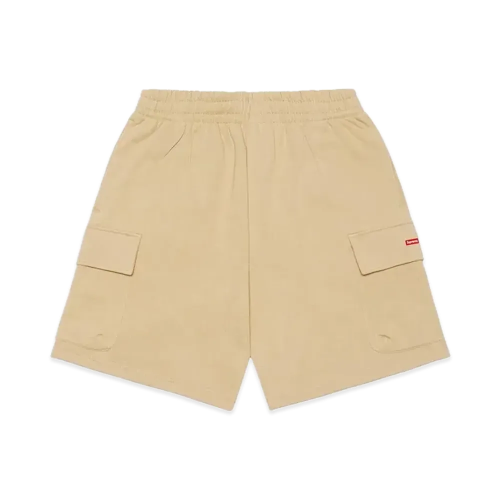 Supreme Small Box Baggy Cargo Sweatshort "Tan"