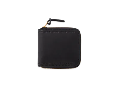 visvim Leather Bi-Fold "Black"