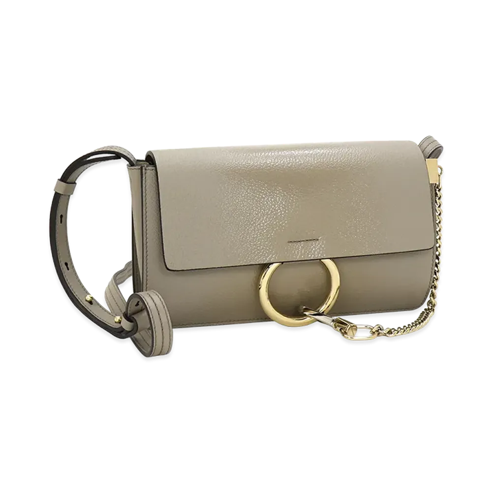 Chloe Women's Faye Shoulder Bag "Motty Grey"