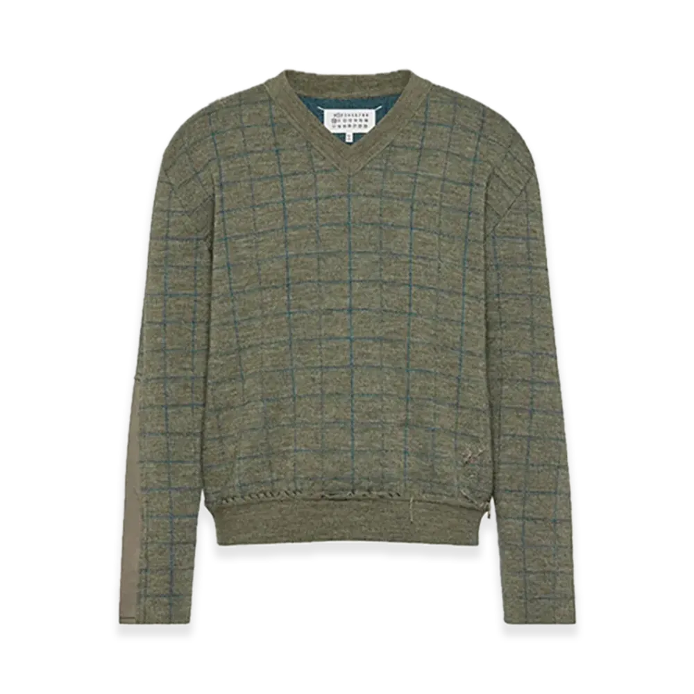 Maison Margiela Wool Sweater "Military Green"