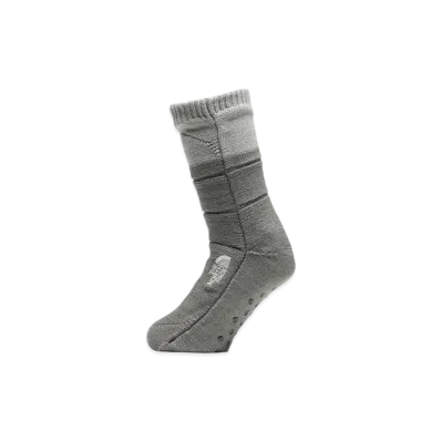 The North Face Nuptse Bootie Socks "Mixed Gray x Mixed Charcoal"