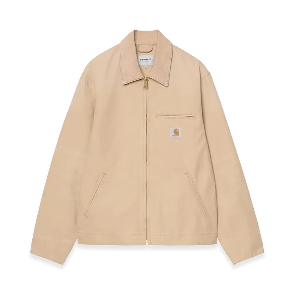 Carhartt WIP Detroit Jacket "Dusty H Brown/Dusty H Brown(Stone Canvas)"