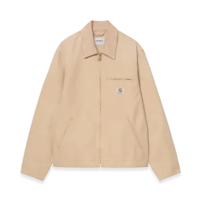 Carhartt WIP Detroit Jacket "Dusty H Brown/Dusty H Brown(Stone Canvas)"