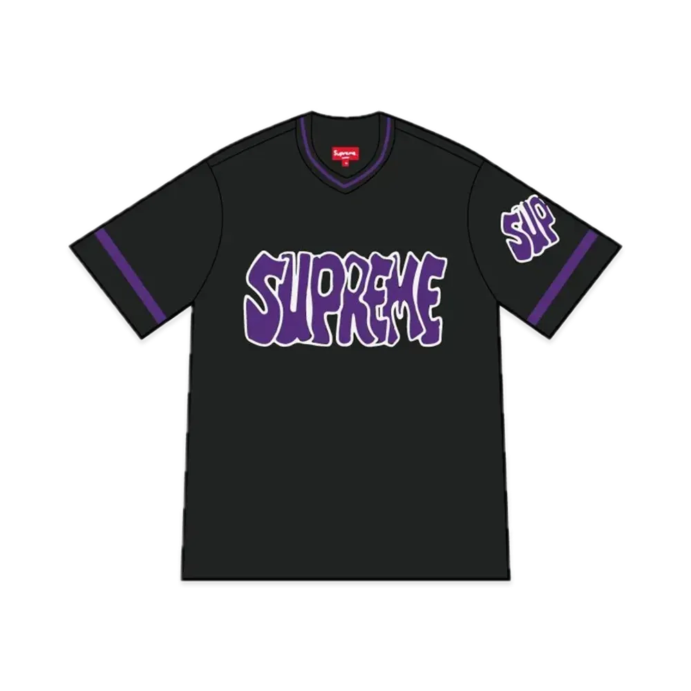 Supreme x Mitchell & Ness Football Jersey "Black"