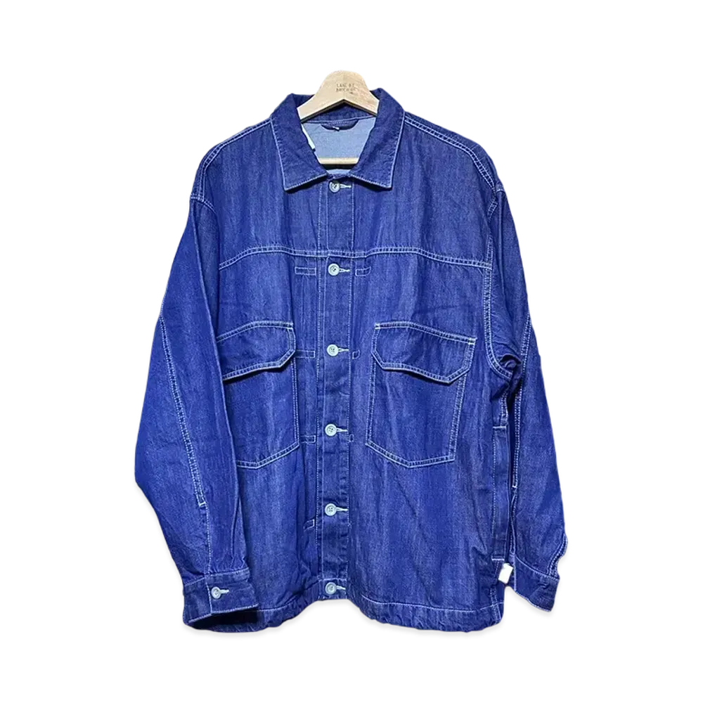 SSZ NO OPERATION Denim Jacket "Indigo"