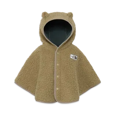 The North Face Baby Cuddle Fleece Poncho "Classic Khaki"
