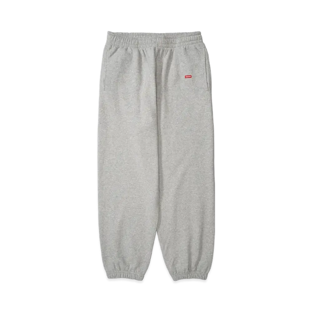 Supreme Small Box Sweatpant (25FW) "Heather Grey"