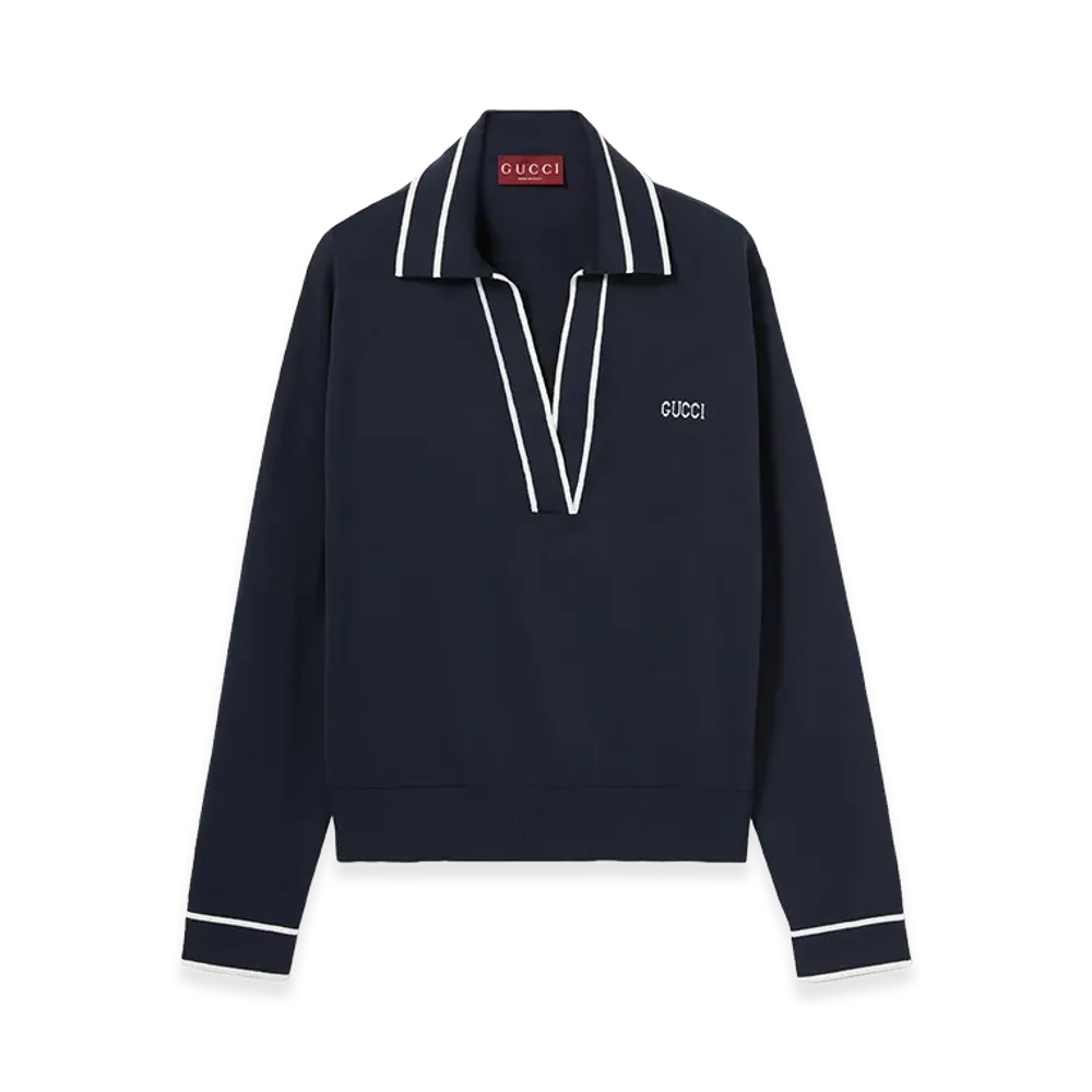 GUCCI Women's Polo "Blue"