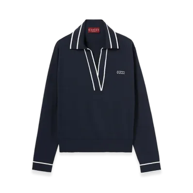 GUCCI Women's Polo "Blue"