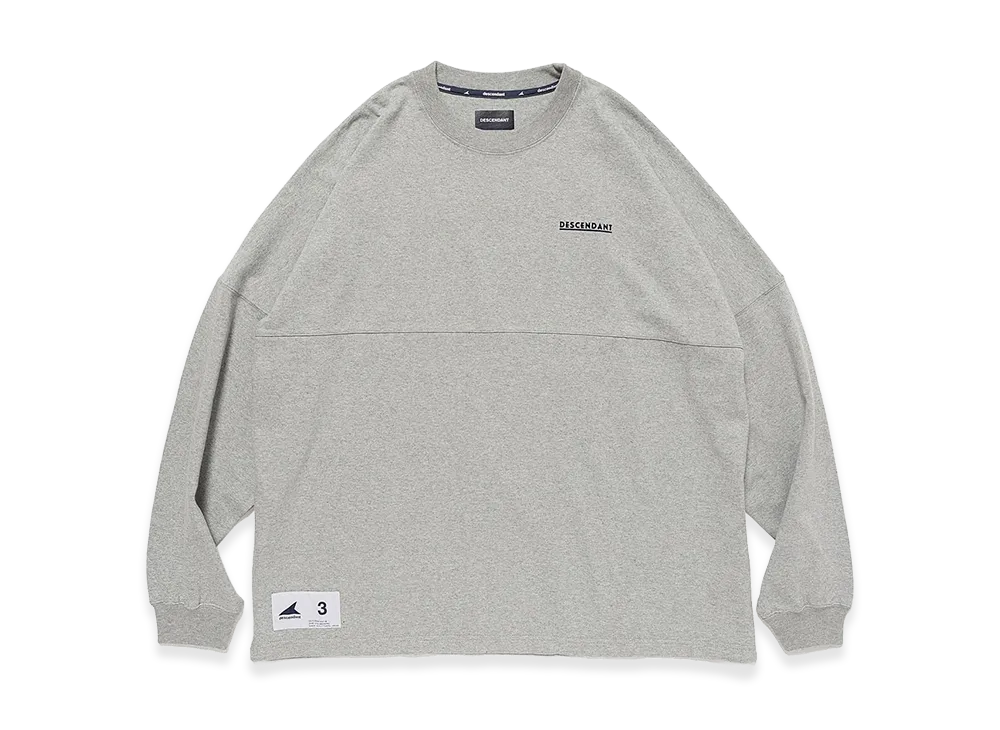 DESCENDANT Cetus Jersey LS "Gray"