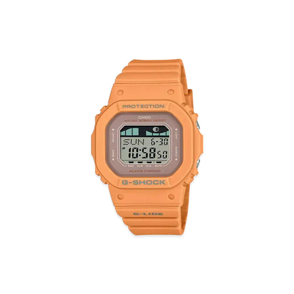 Casio G-Shock G-Lide M Watch With Tide Graph "Orange"