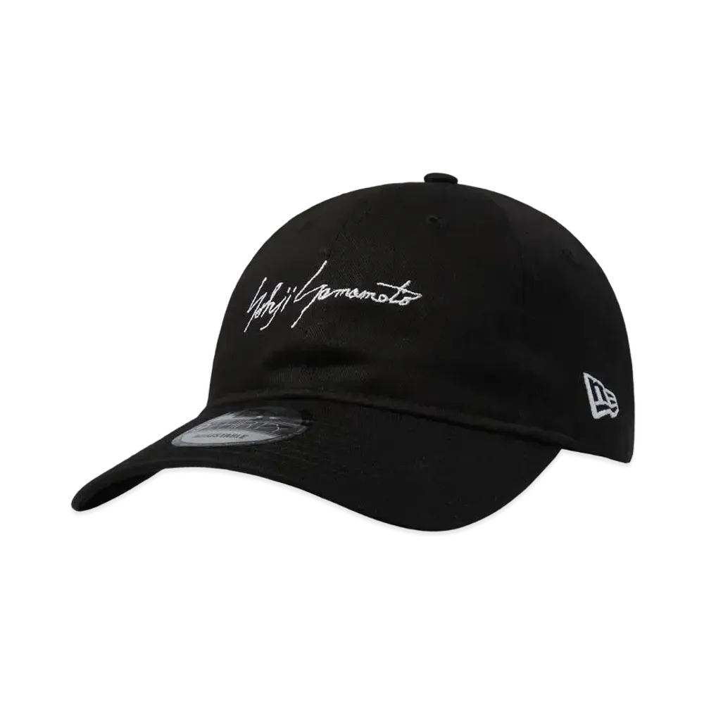 NEW ERA x Yohji Yamamoto FW22 Signature Logo 9Thirty "Black"