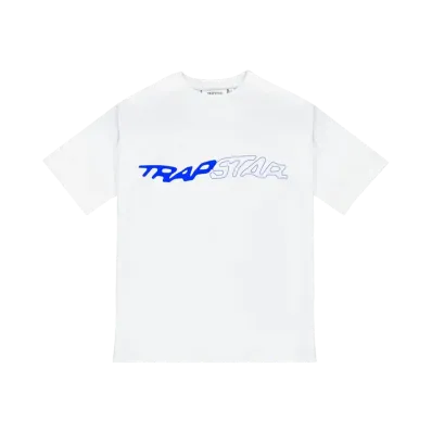 TRAPSTAR Wavy Tee "White/Blue"