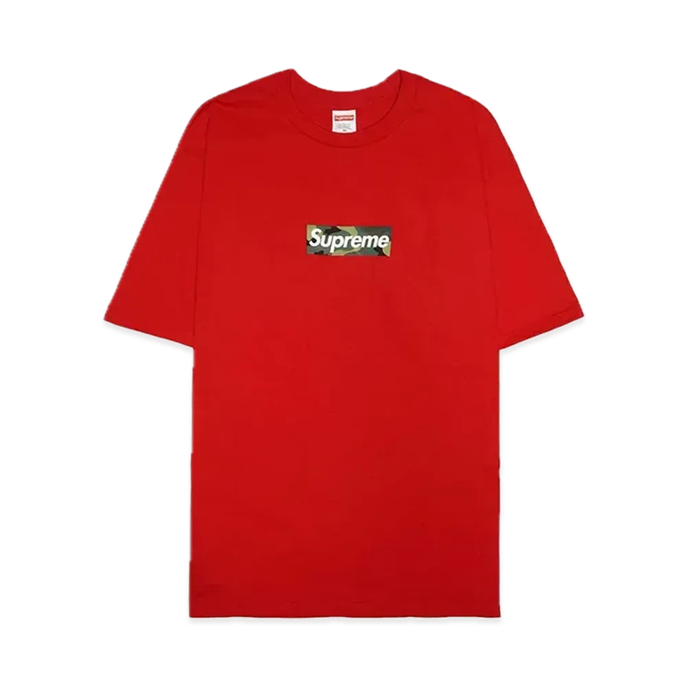 シュプリーム ボックス ロゴ Tシャツ "レッド" (23FW)