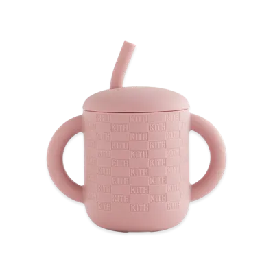 Kith Kids for Mushie Silicone Training Cup & Straw "Dusty Quartz"