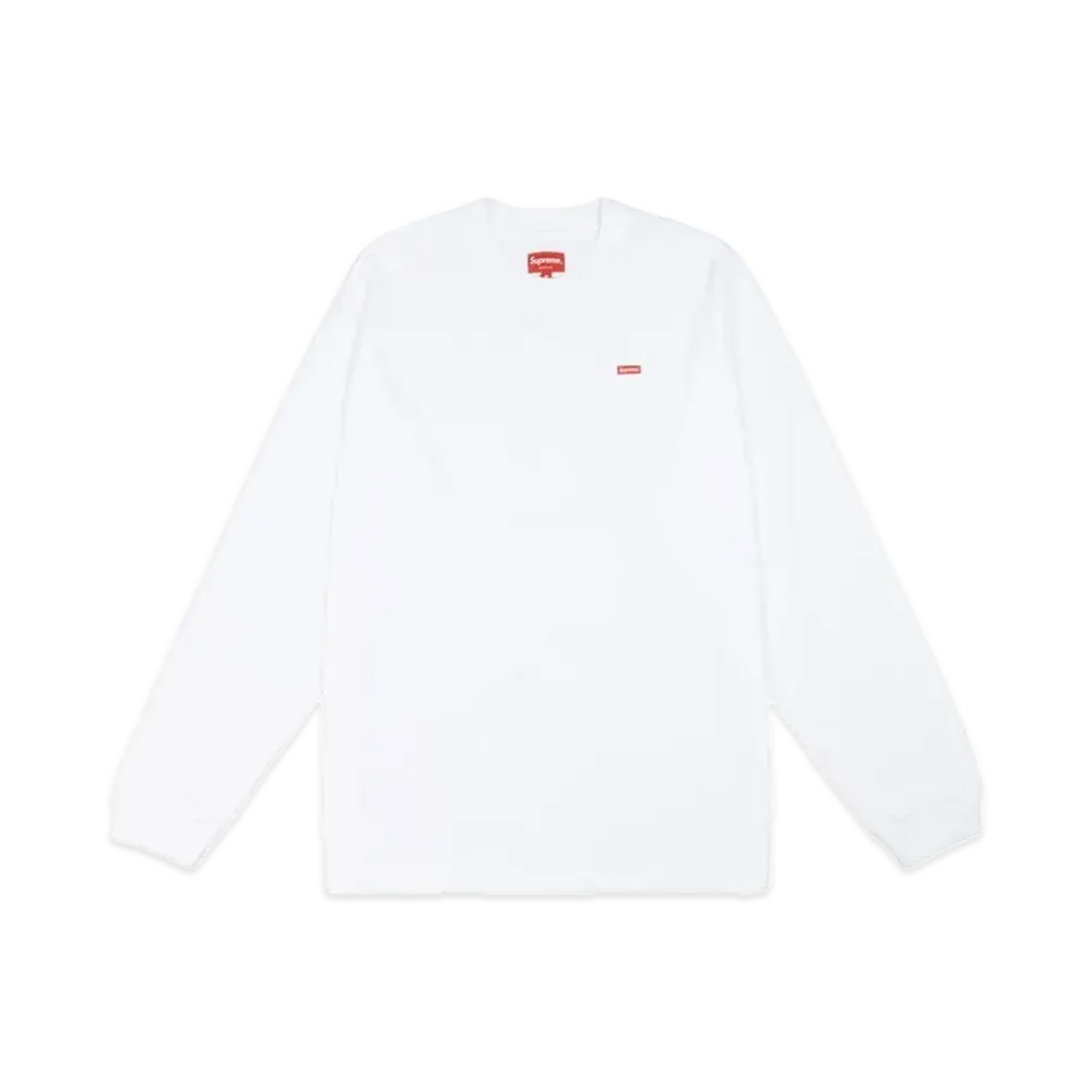 Supreme Small Box L/S Tee "White"(23SS)