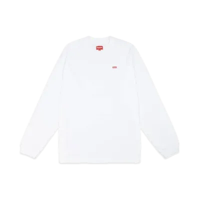 Supreme Small Box L/S Tee "White"(23SS)