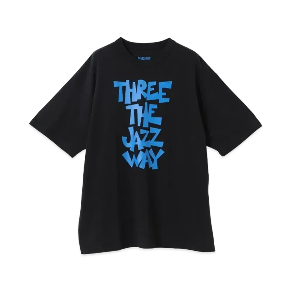 BEAMS T x Blue Note Tokyo x BOOKWORKS 'Three The Jazz Way' Logo T-Shirt "Black"