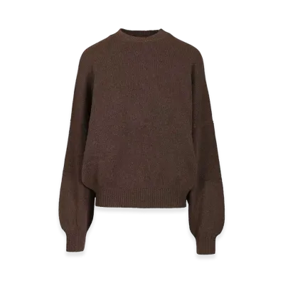 KHAITE Women's "Margaux" Sweater "Brown"