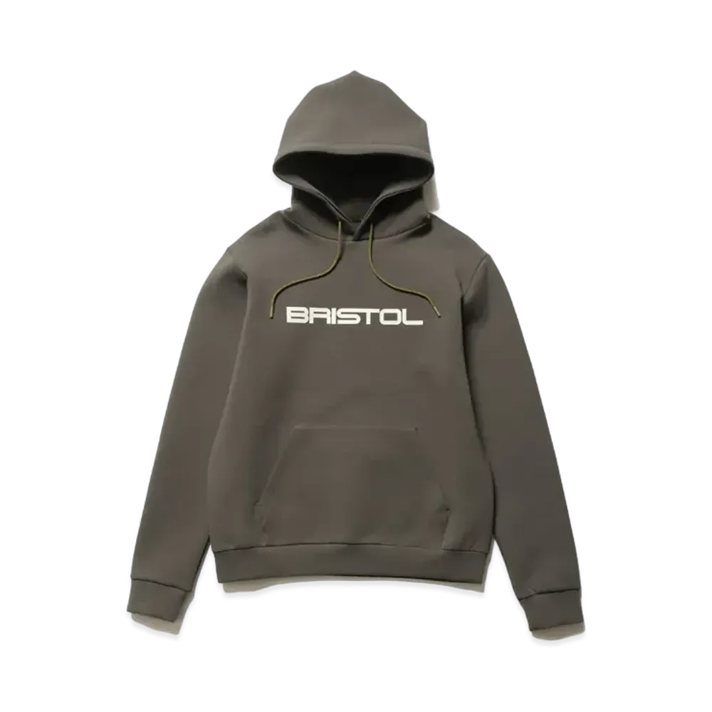 F.C.Real Bristol Tech Sweat Training Hoodie "Khaki"
