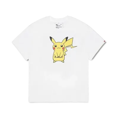 FRAGMENT x POKEMON THUNDERBOLT PROJECT PRINT TEE "White"