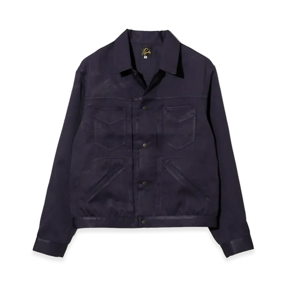 NEEDLES Penny Jean Jacket - Poly Twill "Purple"