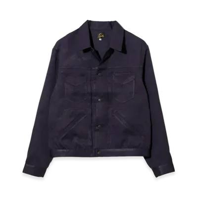 NEEDLES Penny Jean Jacket - Poly Twill "Purple"