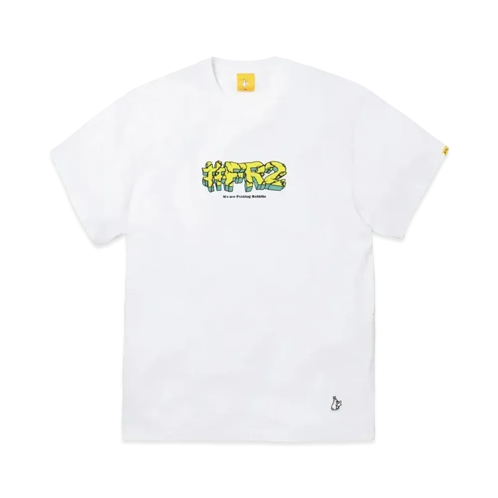 FR2 Crack Logo T-shirt "White"