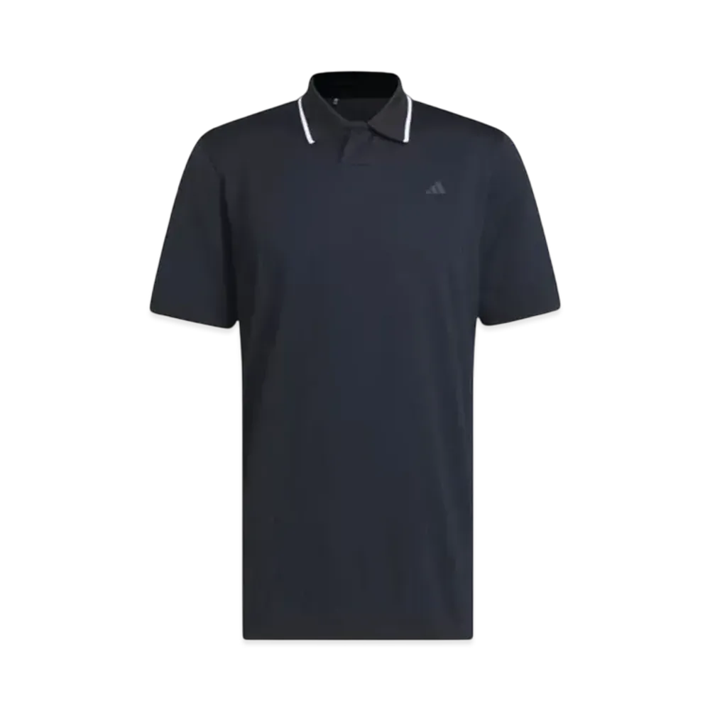 adidas Primeknit Side Seamless Short Sleeve Polo Shirt "Black/Collegiate Navy"