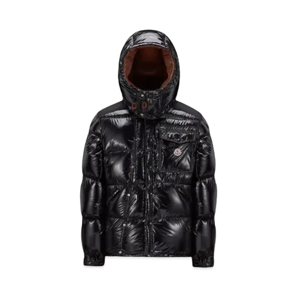 MONCLER x Karakorum Ripstop Short Down Jacket Mens "Black"