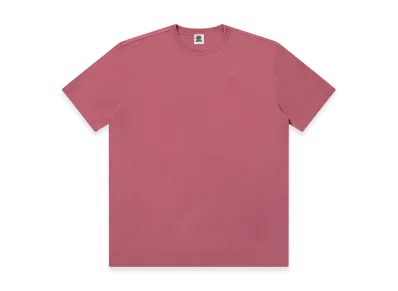 BlackEyePatch Emblem Embroidered Lightweight Tee "Pink"