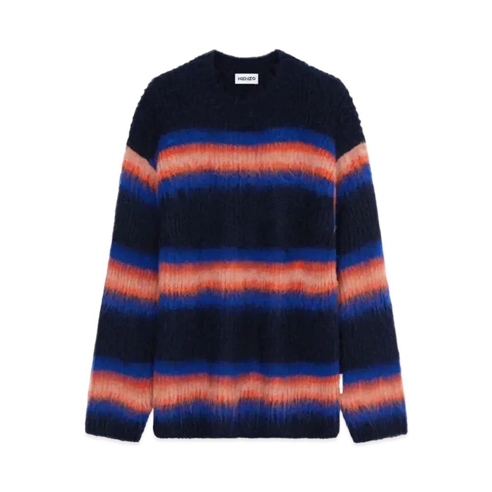 KENZO Striped Sweater "Black"
