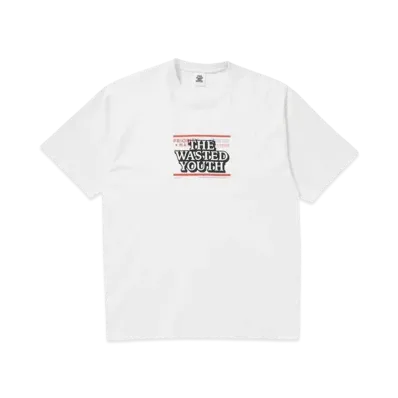 BlackEyePatch x Wasted Youth PRIORITY LABEL TEE "Off White" / VERDY